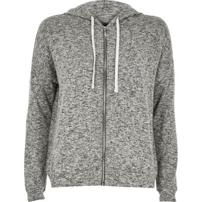 Grey slouchy hoodie